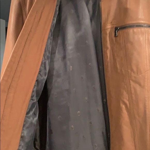 John Varvatos USA leather fall jacket - Picture 3 of 4